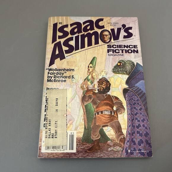 Isaac Asimov's Science Fiction Magazine Lot Mixed Year 1979-1980 Lot Of 5 “READ” - Picture 7 of 14